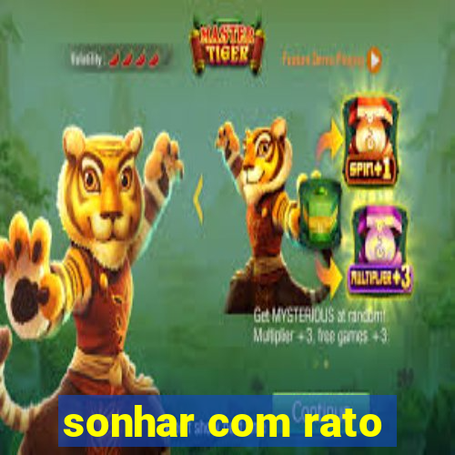 sonhar com rato